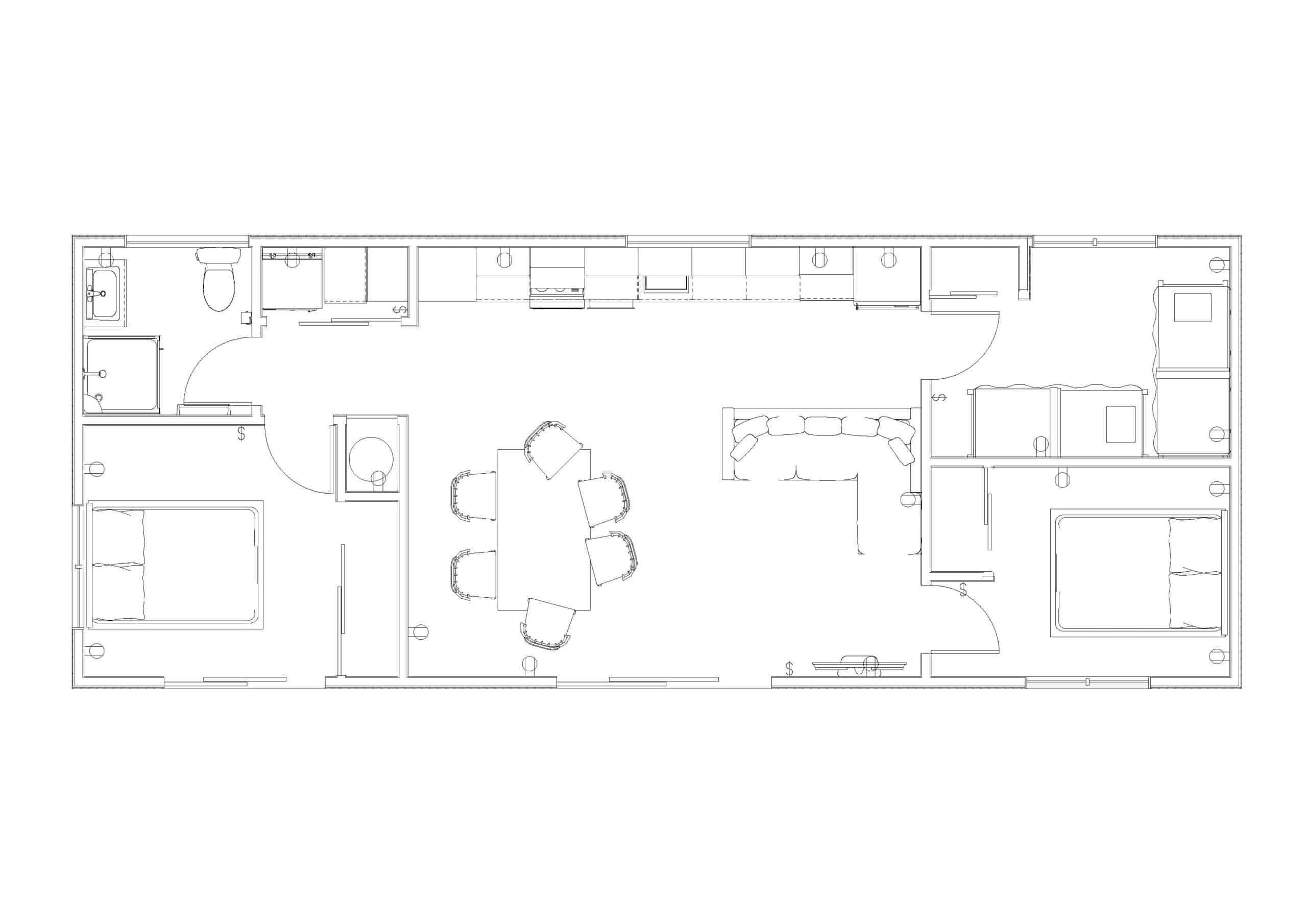 65sqm 13x5 Foxton concept bw