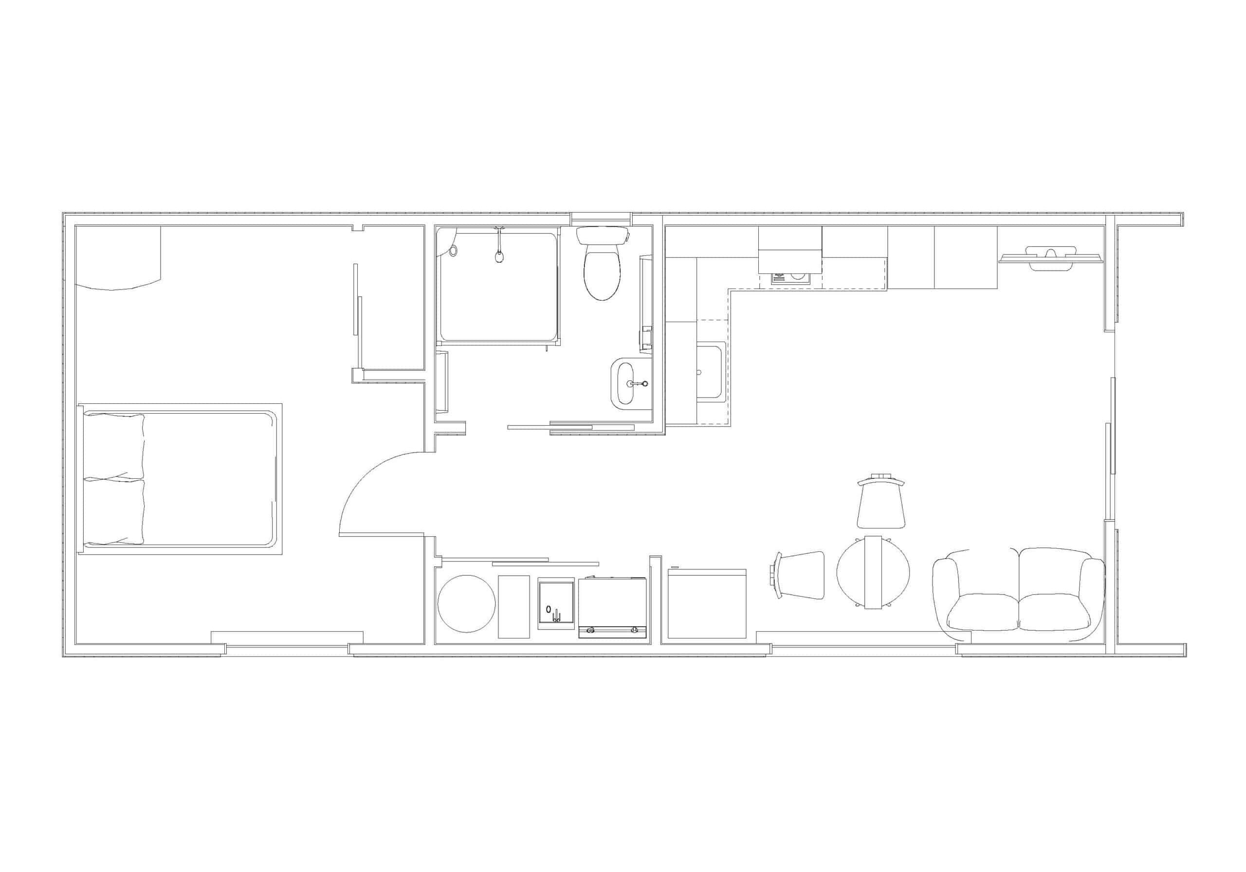42.4sqm 10.8 x 4.2 Silverdale bw