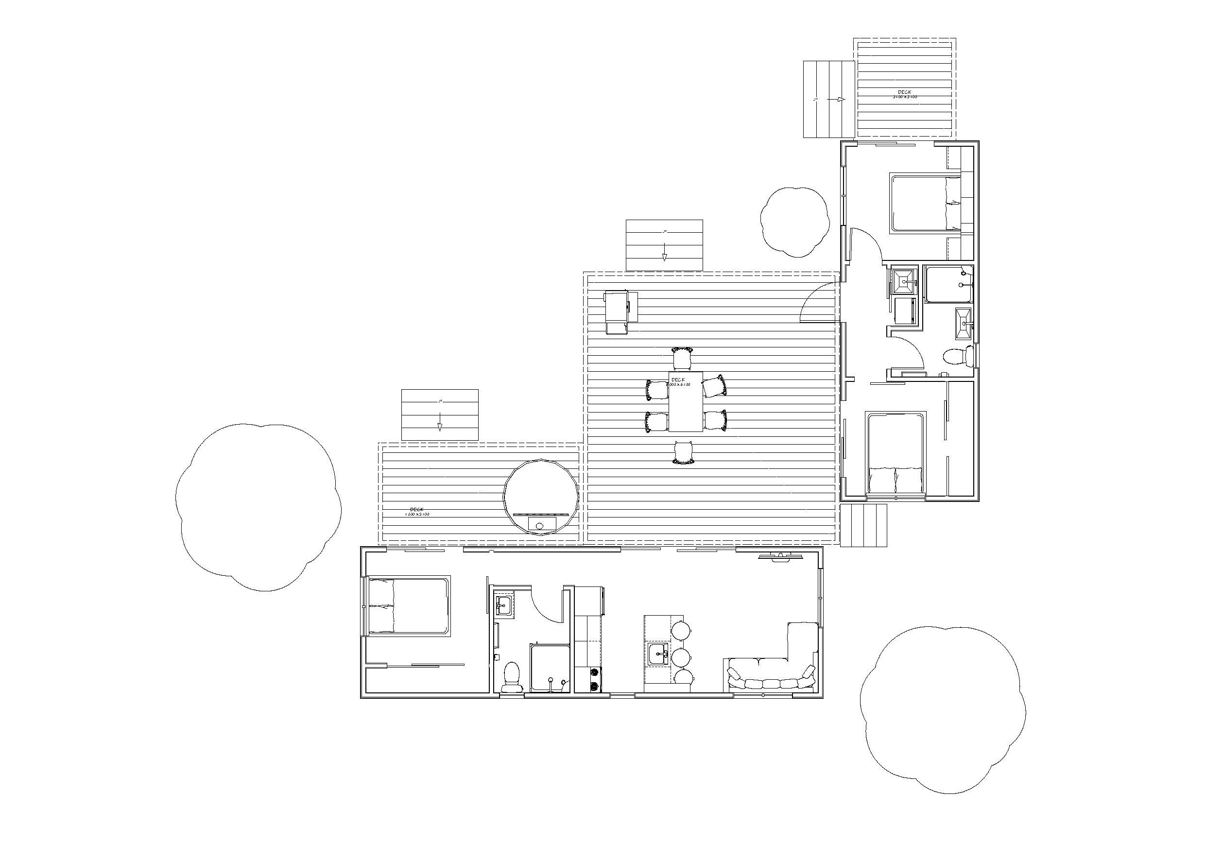 64.7sqm 2-pod 3-bed