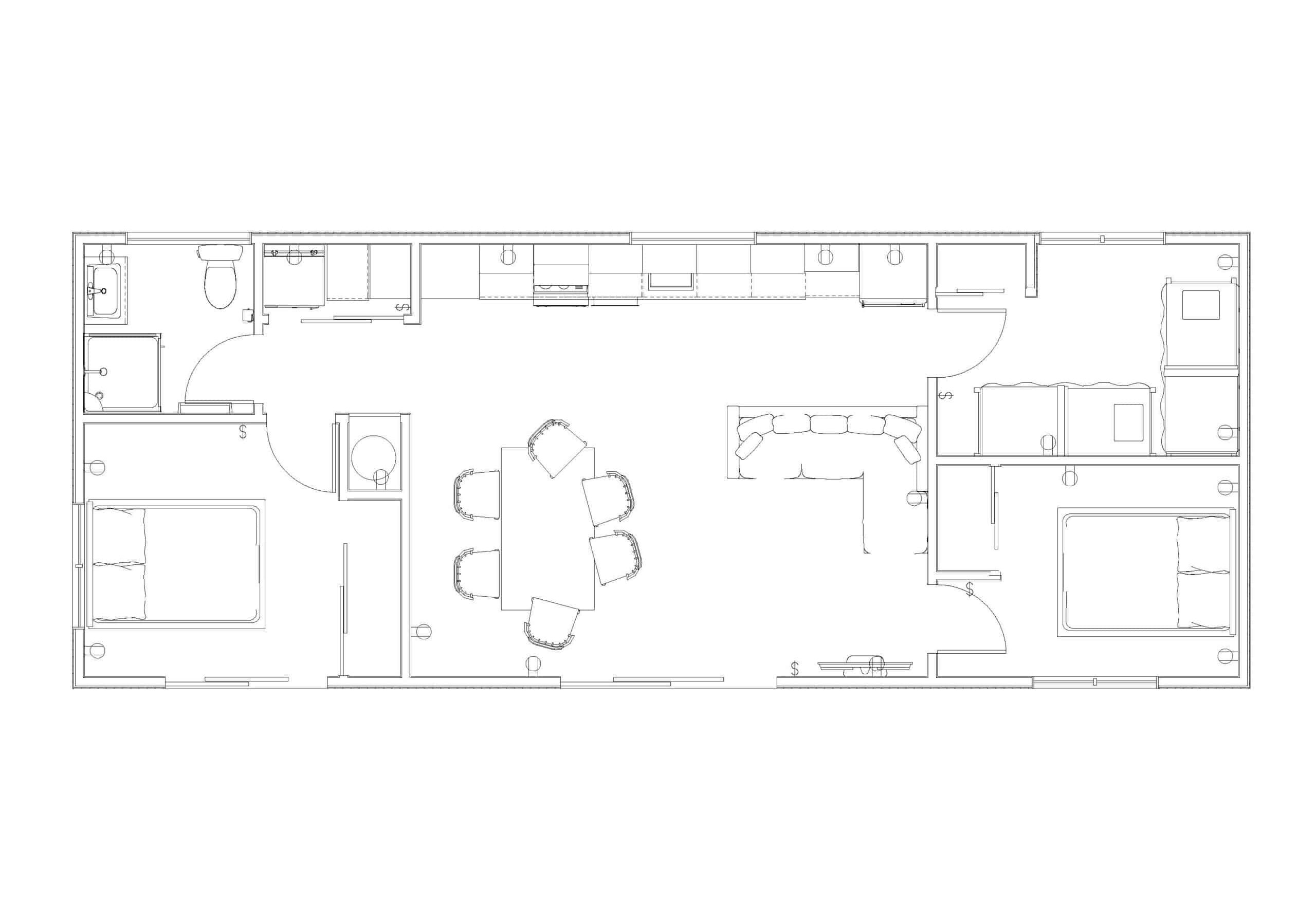 65sqm 13x5 Foxton concept bw